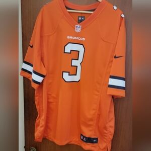 NWT Russell Wilson #3 Denver Broncos  Nike Onfield Jersey XL